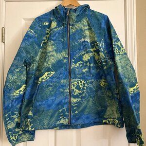 Stussy Realtree Wav3 Wave Beach Shell 'Wave Blue/Yellow' Size Large